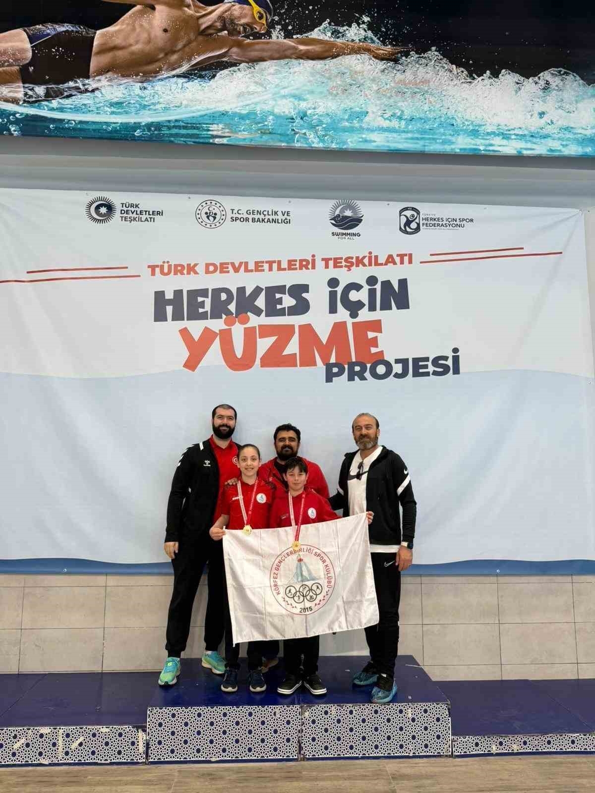 Körfezli genç yüzücüler Azerbaycan’da Türkiye’yi temsil edecek
