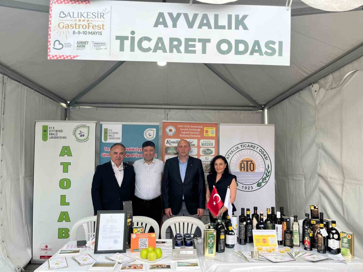Ayvalık zeytinyağı, Balıkesir Gastrofest’in yıldızı oldu
