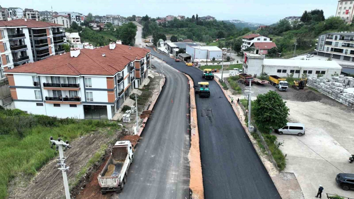 Başiskele’deki Hoca Ahmet Yesevi Caddesi duble yola dönüştürülüyor
